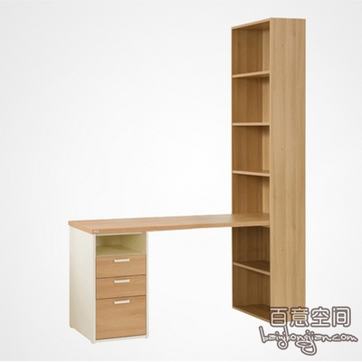 百意空間SG027板式櫥帶抽屜柜電腦桌 靈活定制，高效辦公新選擇
